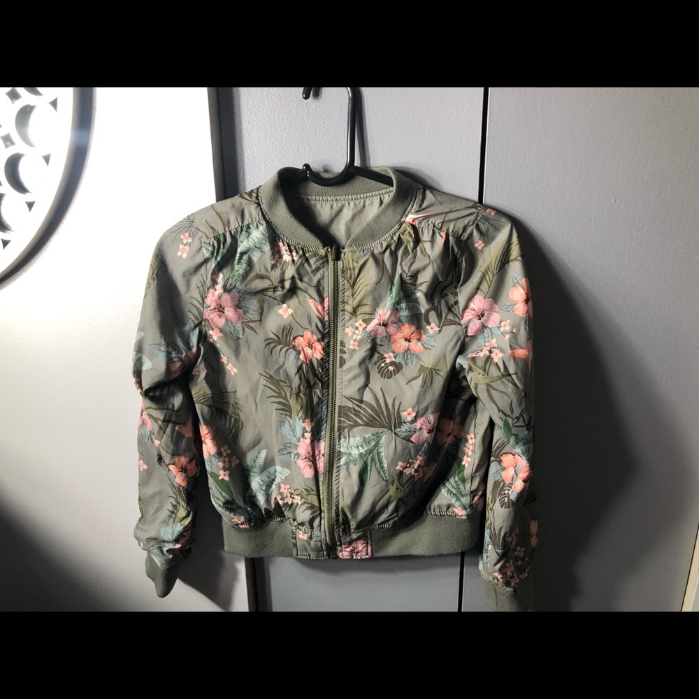 Kids fall reversible  jacket